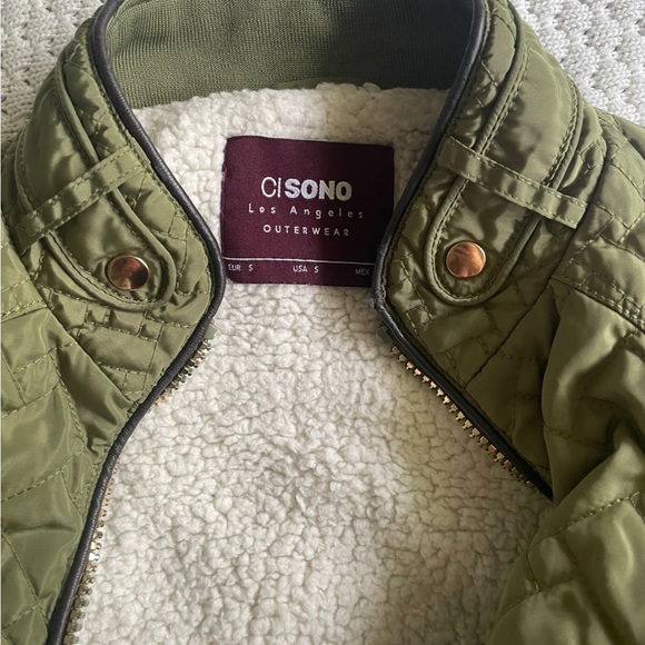 Ci Sono LA Outerwear jacket by Cavalini Green - Picture 4 of 8